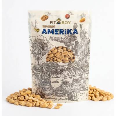 FITBOY Arašidy pražené solené 500 g