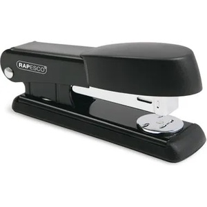 Rapesco Съшивател, 24/6, 26/6, 25 листа, метален, RAPESCO "Bowfin Half-Strip", черен R53500B2 (R53500B2)