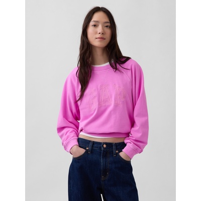 GAP Овърсайз суитчър с логото на GAP GAP | Rozov | ЖЕНИ | XXS