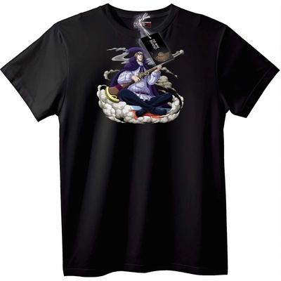 NOONEBRAND Тениска One Piece Согекинг - 7XL, Black