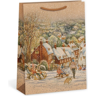 ARGUS Darčeková papierová taška (23.3 x 31.3 cm) - Sánkovačka 08540070