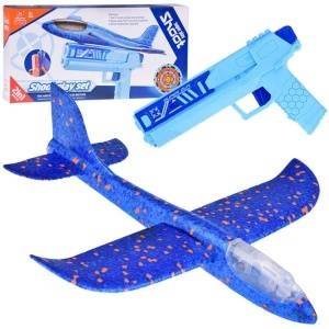 Jokomisiada Foam Plane with LED light fired from the ZA5000 Gun