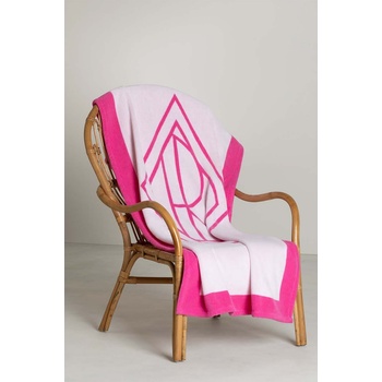 Ralph Lauren Плажна кърпа Ralph Lauren Blair White / Maui Pink 100 x 170 cm (1023403)