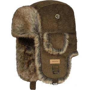 Barts Зимна шапка (beanie) Barts Rib Bomber Beanie - Brown II - размер One Size (204-6777-0811)
