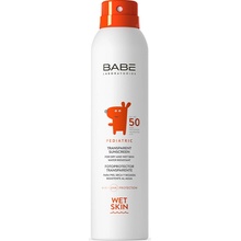 Babé Sun Pediatric SPF50 Dětský opalovací sprej na mokrou pokožku 200 ml