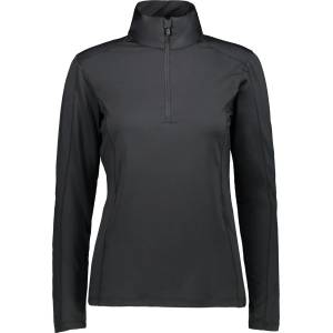 CMP Дамски поларен пуловер CMP Women's Sweat Softech Fleece jumper - Nero - размер 42 (EU) (105-4945-0615)