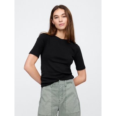 GAP Плетена тениска GAP GAP | Cheren | ЖЕНИ | L