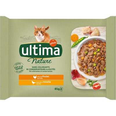 Ultima Cat Nature hydinové 4 x 85 g