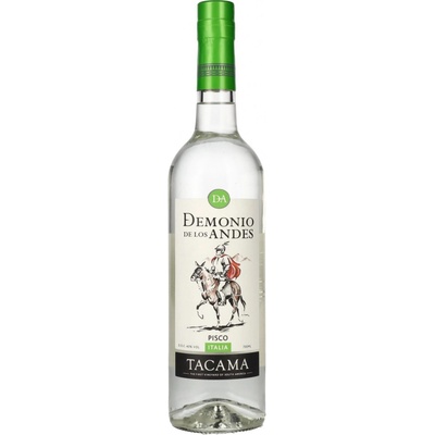 Tacama Demonio de los Andes pisco 40% 0,7 l (čistá fľaša)