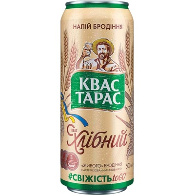 KVAS TARAS Kvas Chlebový 0,5 l