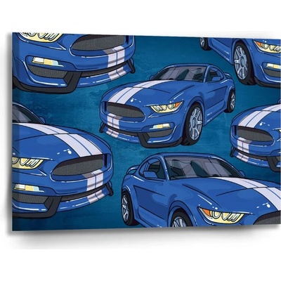 Sablio Obraz Mustang Pattern - 90x60 cm