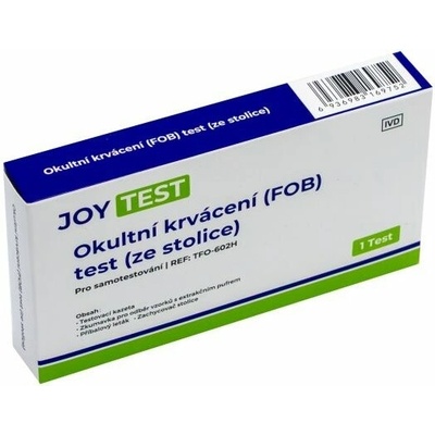 JoyTest Okultní krvácenie vo stolici FOB Rapid test 1 ks