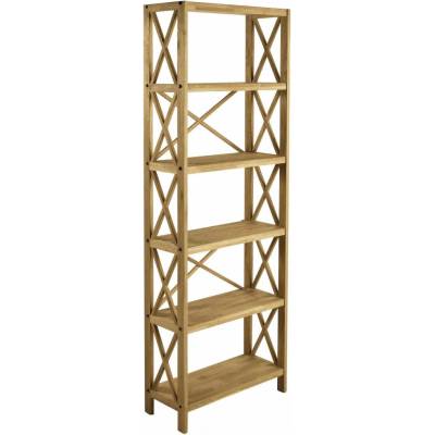 Unique Furniture X-Shelf regál přírodní 70 cm, 198 cm, 30 cm
