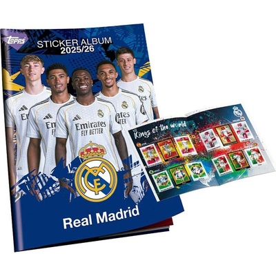 Topps Real Madrid komplet set samolepek