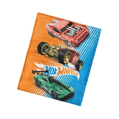 Carbotex Dětská deka Hot Wheels Retro