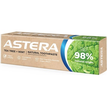 Image 1 of Astera Natural Паста за зъби Tea Tree + Mint, 75 ml