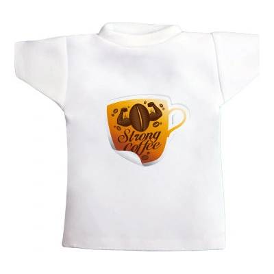 Tričko na láhev Strong coffee