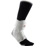McDavid Олекотена наглезенка - Бяла | Lace-Up Ankle Support Brace With Straps 195 - White M