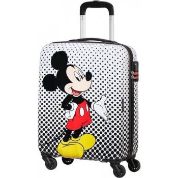 Samsonite American Tourister Спинер на 4 колела Disney Legends 55 см височина и 40 см ширина Take Mickey Mouse Polka Dot