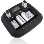EVERACTIVE Зарядно за акумулаторни батерии everactive - ever-c-nc900u (ever-c-nc900u) Зарядно за батерии