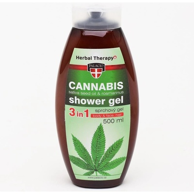 Palacio Cannabis Rosmarinus sprchový gel 500 ml