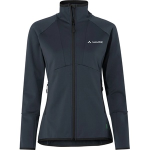 Vaude Дамско поларено яке Vaude Women's Monviso Fleece Full Zip Jacket II Fleece jacket - Black / Black - размер 34 (EU) (105-4121-0911)
