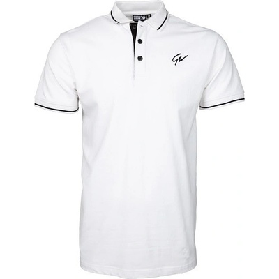 Gorilla Wear pánské polo tričko Delano polo white black