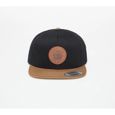 Horsefeathers Seb black snapback černá 100% bavlna