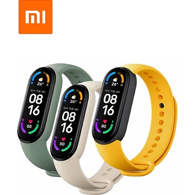 Xiaomi 3 Броя силиконови каишки за Xiaomi Mi Band 6 BHR5135GL