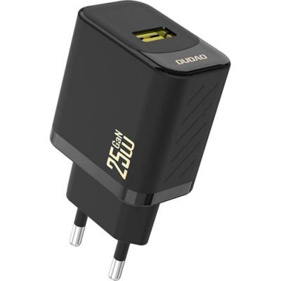 Dudao a27s мрежово зарядно устройство с usb изход 25 w, pd бързо зарядно, ЧЕРНО gp-190547 (gp-190547)