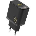 Dudao a27s мрежово зарядно устройство с usb изход 25 w, pd бързо зарядно, ЧЕРНО gp-190547 (gp-190547)