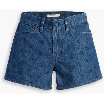 Levi's Къси панталони Levis Women's Wellthread Mom Short Denim Shorts - Flowers In T Rn