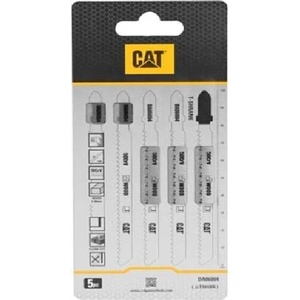 Cat powertools Ножчета за прободен трион cat da06004 t101br за дърво, 5 бр