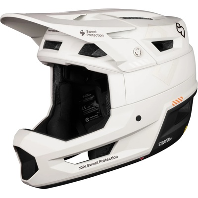 Sweet Protection Мъжка full Face каска Sweet Protection Strayer 2Vi Mips Helmet Bike helmet - Bronco White - размер M/L 56-59 cm (851-1891-0112)