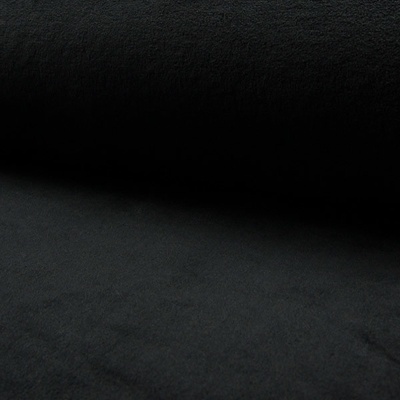 Coral fleece - wellsoft černý, š.145