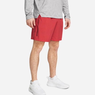 Under Armour Woven Wdmk shorts -RED 1383356-814 červená