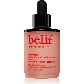 belif Super Drops Retinol & Peptide Barrier Serum интензивен стягащ серум с пептиди 30ml