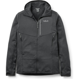 Rab Мъжко поларено яке Rab Ascendor Hoody Fleece jacket - Black - размер XL (005-6173-0114)