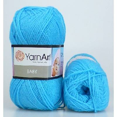 Yarn Art příze Baby 552 tyrkysová