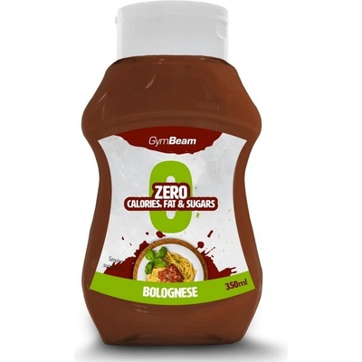 GymBeam Bezkalorická omáčka Bolognese 350 ml – Zboží Mobilmania