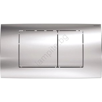 Geberit 115.899. KH. 1 - Бутон за промиване Twinline30 34x18, 5 см, лъскав хром/матов хром (GB0052)