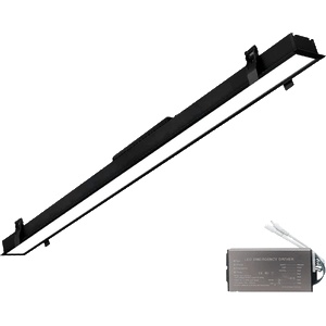 ELMARK led ПРОФИЛ bМ 600mm 24w 3000k ЧЕРЕН+ab (99pfm602430/ble)