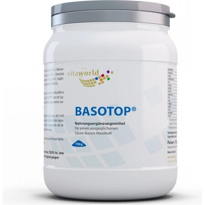 vitaworld Минерали и микроелементи за алкално-киселинен баланс - BASOTOP, 750 g, прах (00806855 VW)