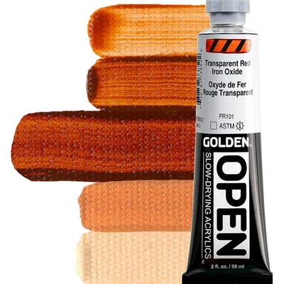 Golden Artist Colors Open АКРИЛНА боя Transparent Red Iron Oxide 59 ml 1 бр (0007385-2)