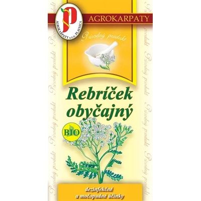 Agrokarpaty Bio Rebríček obyčajný bylinný čaj 20 x 2 g