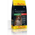 Equilibrio Adult Dog Medium Breeds - Пълноценна храна за израснали кучета от средни породи 12 + 2 кг, Франция