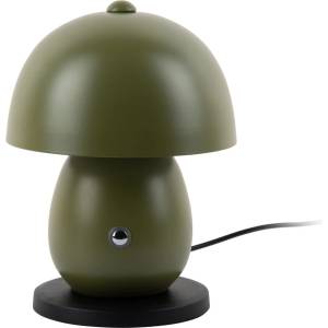 Leitmotiv Тъмнозелена LED настолна лампа с метален абажур (височина 18 cm) Mono LED - Leitmotiv (LM2250GR)