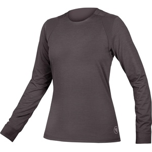 Endura Дамска фланелка с дълъг ръкав за колоездене Endura Women's Singletrack Trikot L/S Cycling jersey - Matt Grey (156-2229-0113)