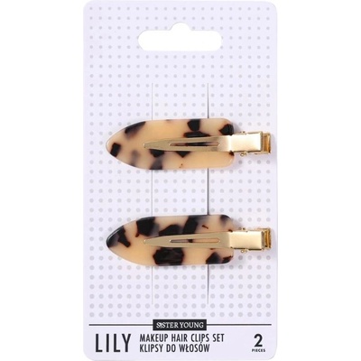 Sister Young LILY Make-up Sponky do vlasov - Light Leopard
