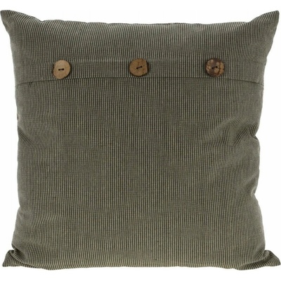 Home Styling Collection polštář s velkými knoflíky 45x45